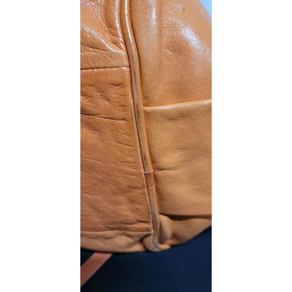 Chloé orange leather